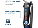 Aparador Masculino Mondial 10 em 1 – Barba, Cabelo e Corpo com Bivolt Automático