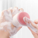 Escova de Limpeza Facial Compacta e Resistente — Limpeza Profunda + Esfoliação em Um Só Produto!