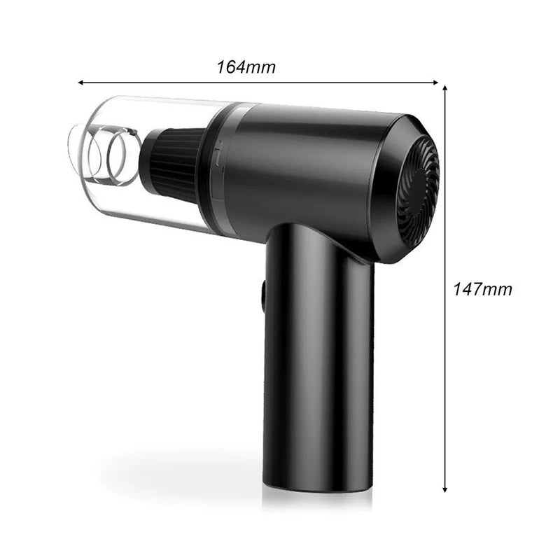 Mini Aspirador de Pó Portátil Premium USB – Para Carro e Casa, Alta Sucção e Compacto