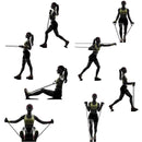 Kit com 11 Elásticos Extensores para Treino Funcional – Treine Onde e Quando Quiser