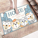 Tapete de Banheiro Super Absorvente – Antiderrapante, Secagem Rápida,