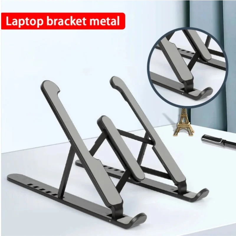 Suporte Universal para Notebook – Ajustável, Dobrável e Estável