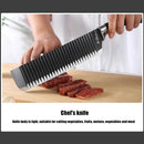 Conjunto de Facas Profissionais preto – 6 Peças em Aço Inoxidável