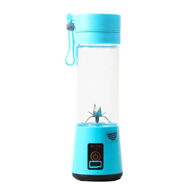 Mini Liquidificador Portátil USB 6 Lâminas Recarregável – Zello