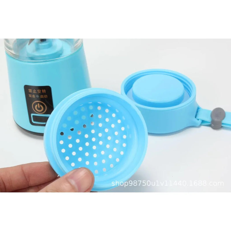 Mini Liquidificador Portátil USB 6 Lâminas Recarregável – Zello